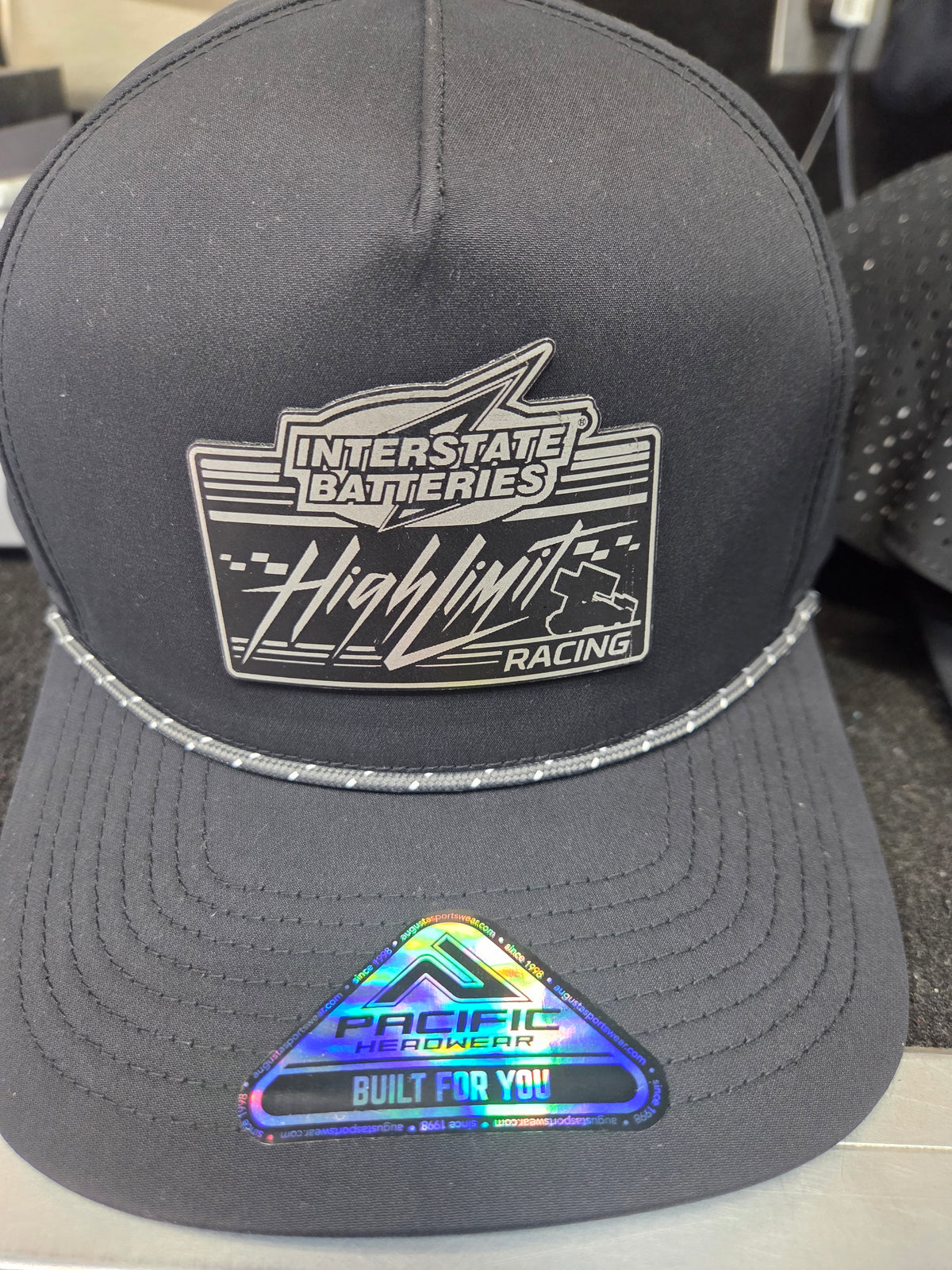 Pacific Headwear Rope Hat, Interstate High Limit patch / Snapback