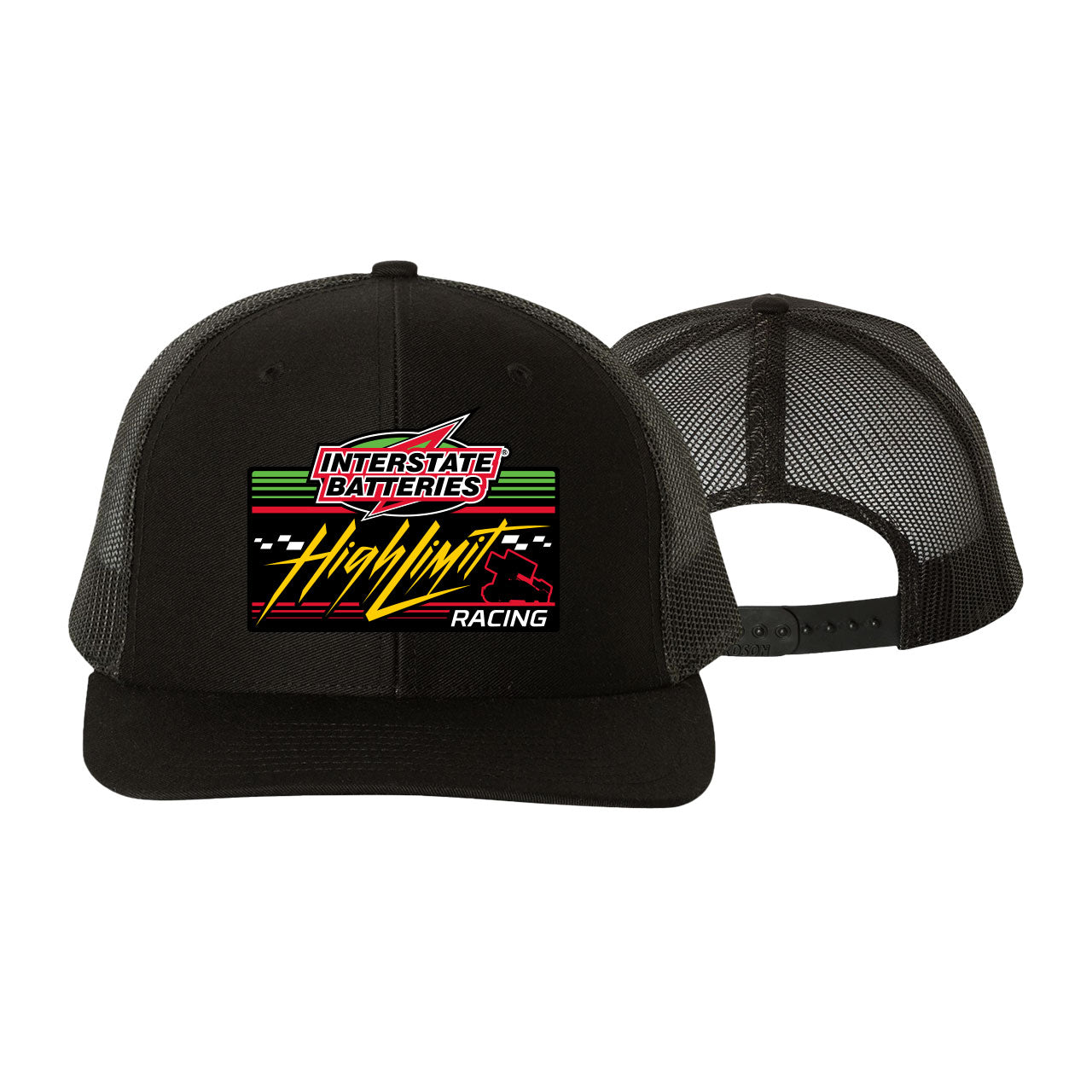 2026 Black Snapback Truckers Cap Richardson 112