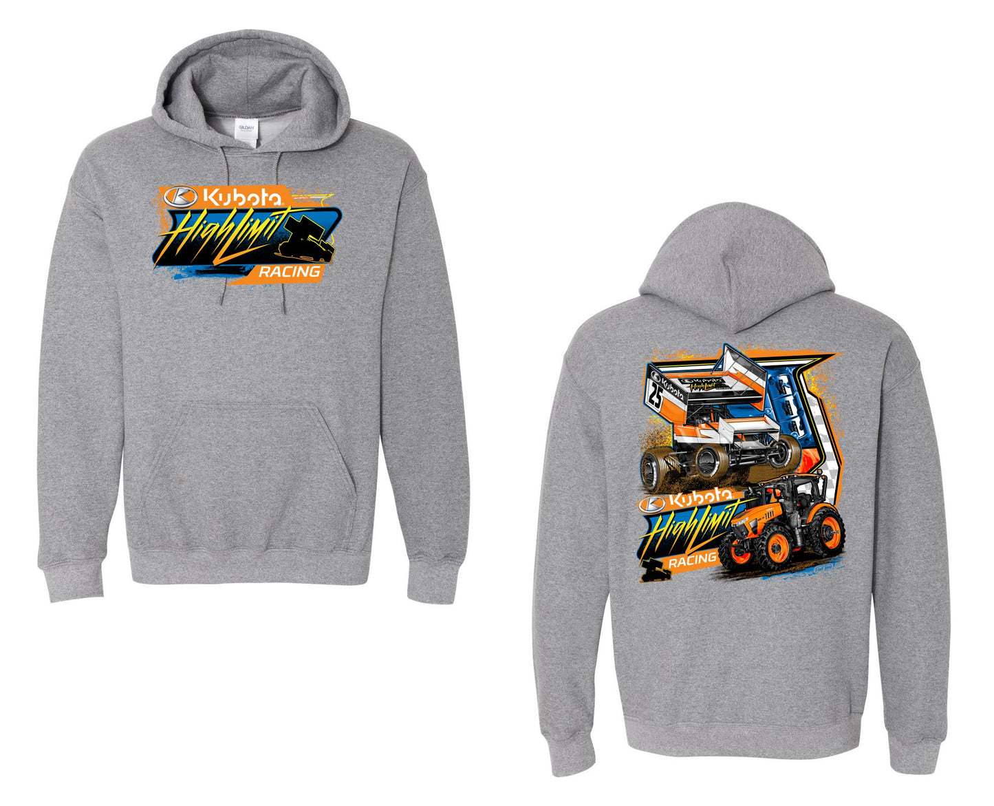 2025 Playin in the dirt - Hoodie - Graphite Heather