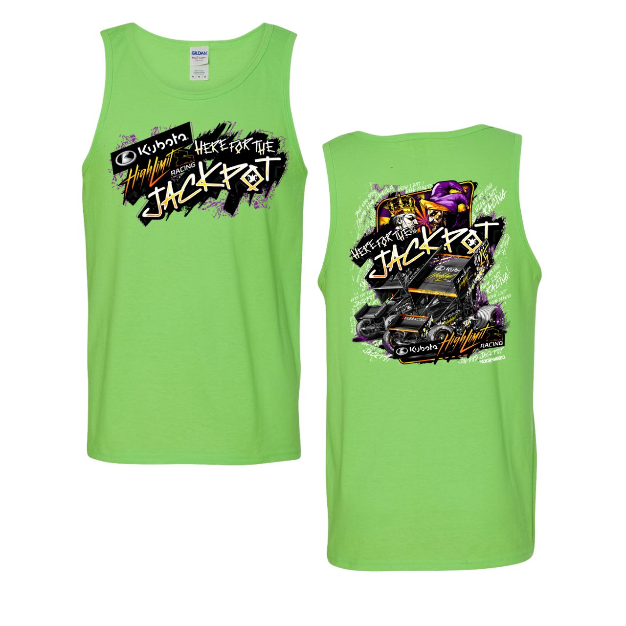 2025 Joker's Jackpot - Tank Top - Neon Green – Shop High