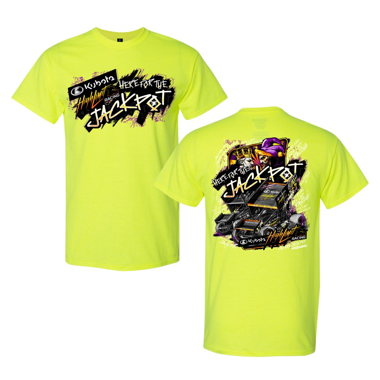 2025 Joker's Jackpot - T-Shirt - Safety Yellow