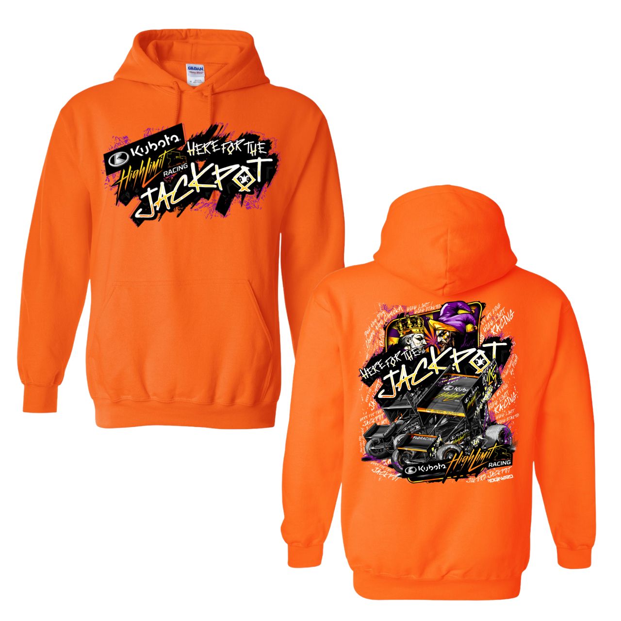 2025 Joker's Jackpot - Hoodie - Safety Orange