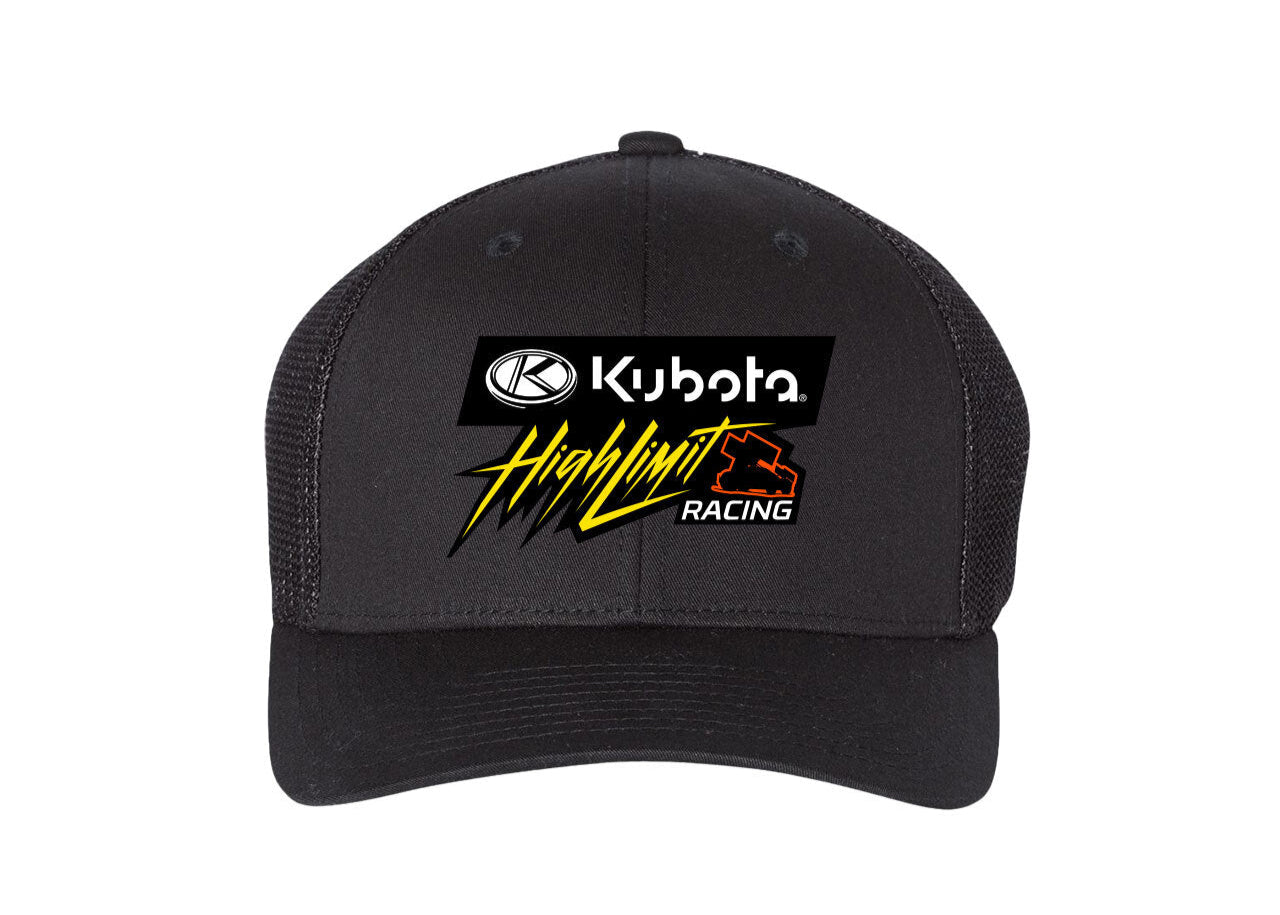 Kubota High Limit Trucker Cap ~ Black ~ Logo Front Center