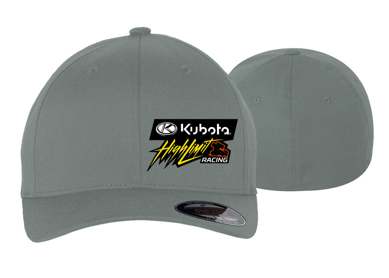 Kubota High Limit Flexfit Adult Wooly Cap ~ Grey