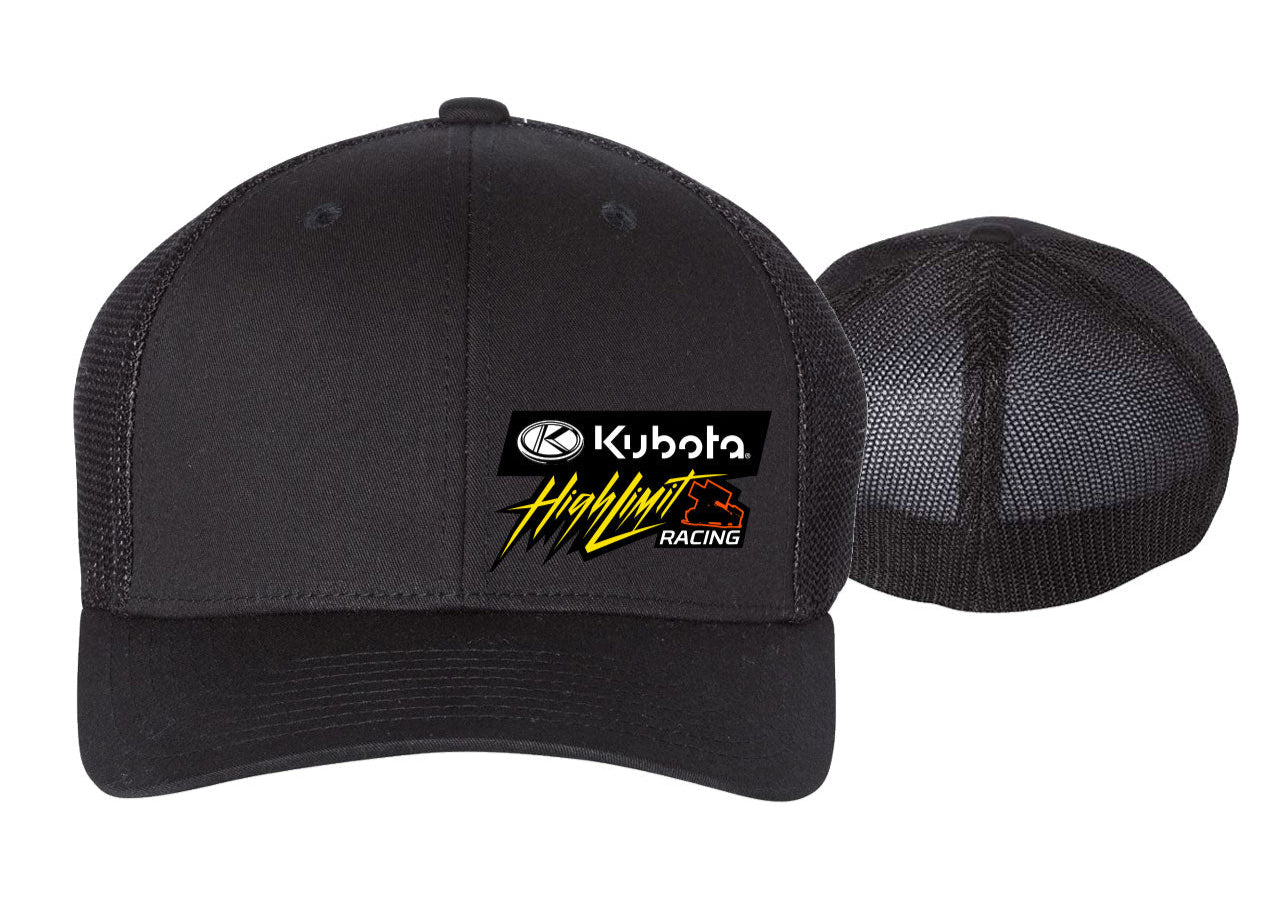 Kubota High Limit Trucker Cap ~ Black