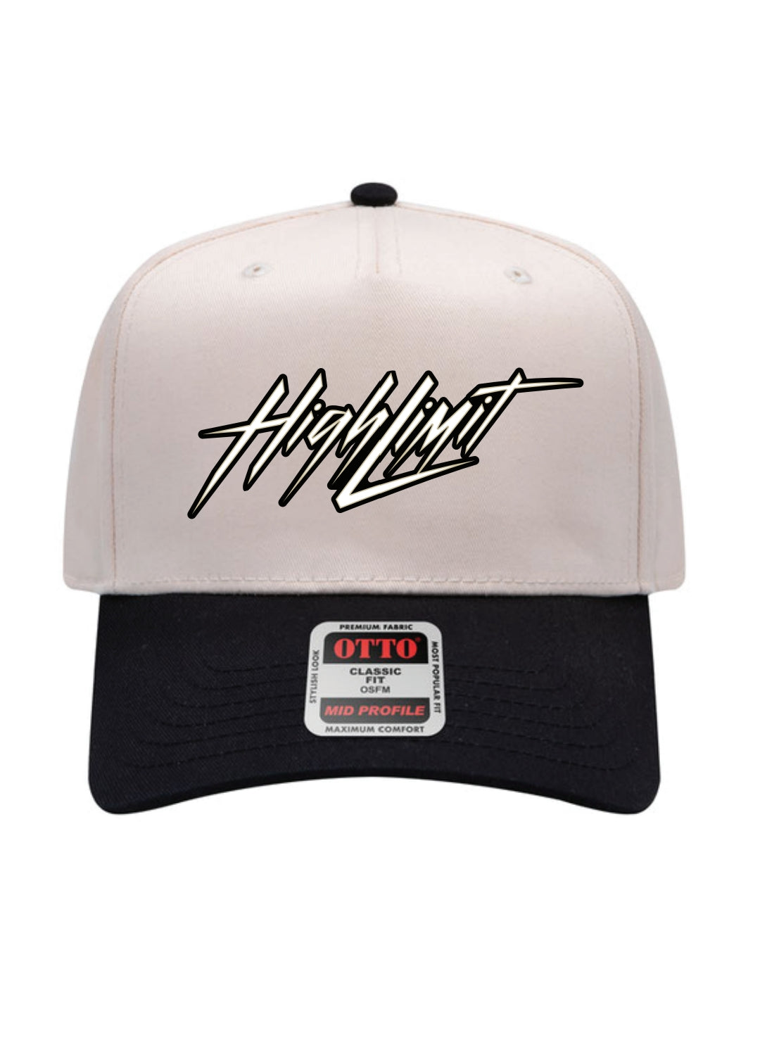 Natural/ Black Snapback