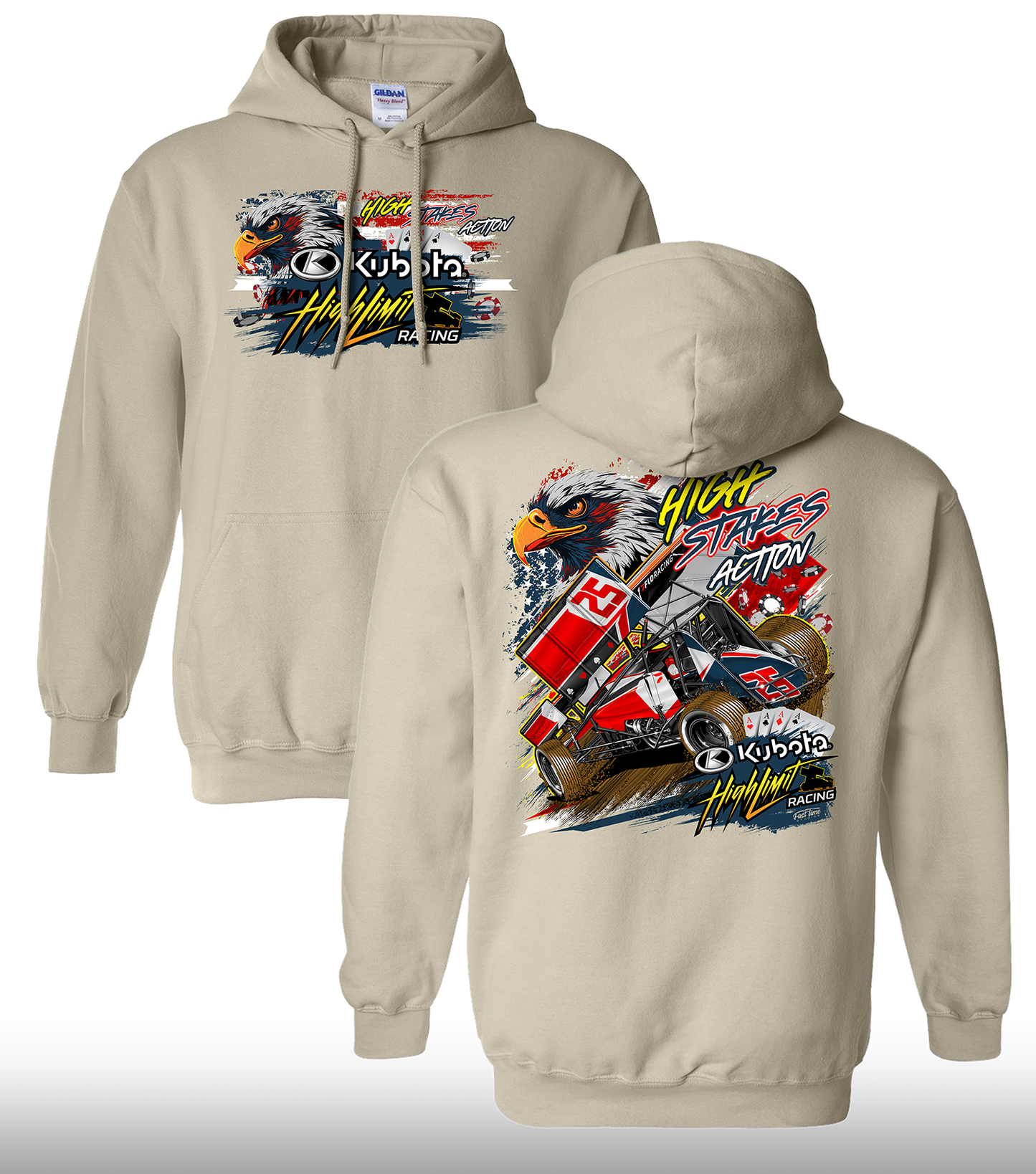 2025 High Limit Eagle - Hoodie - Sand