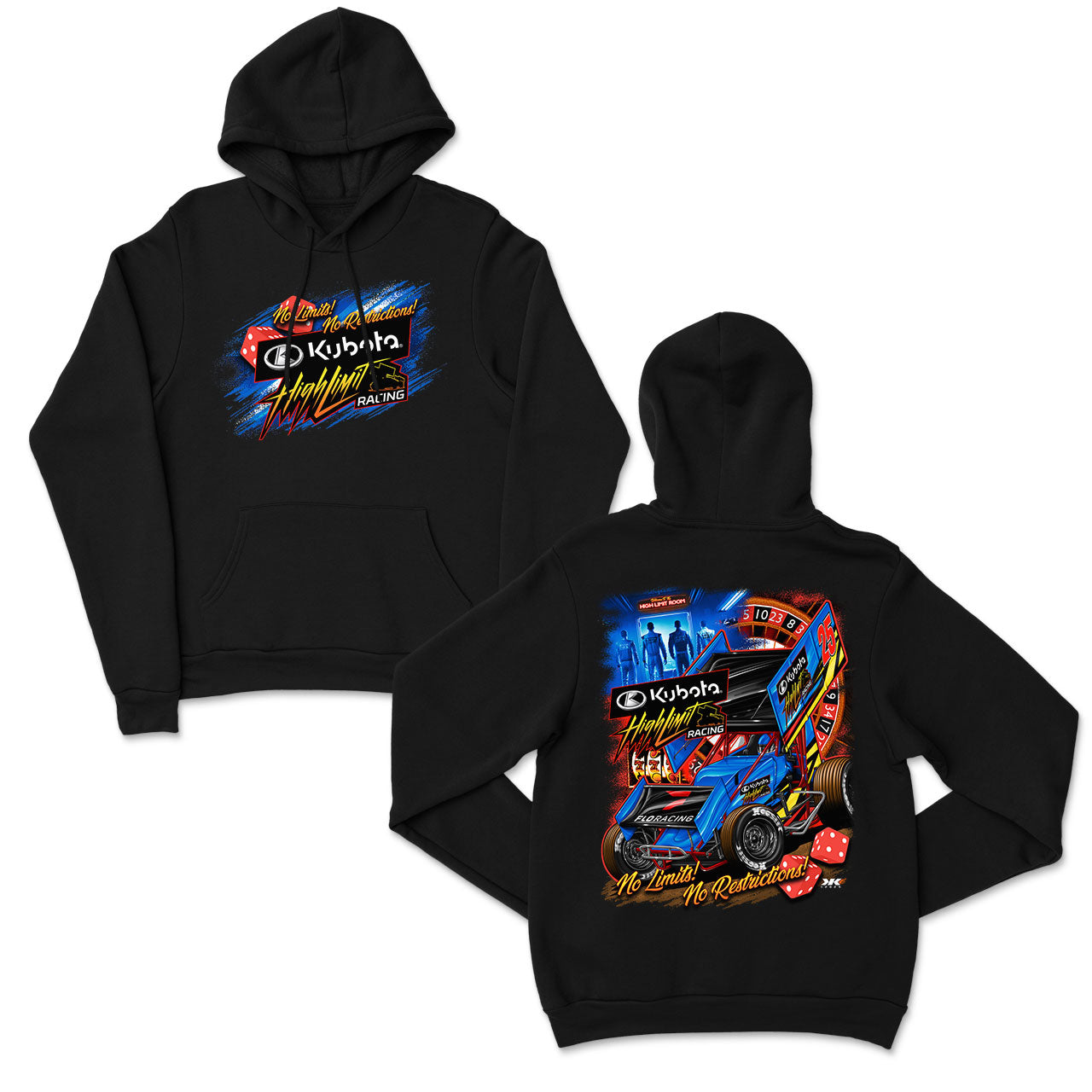 2025 No Limit No Restrictions Hoodie - Black