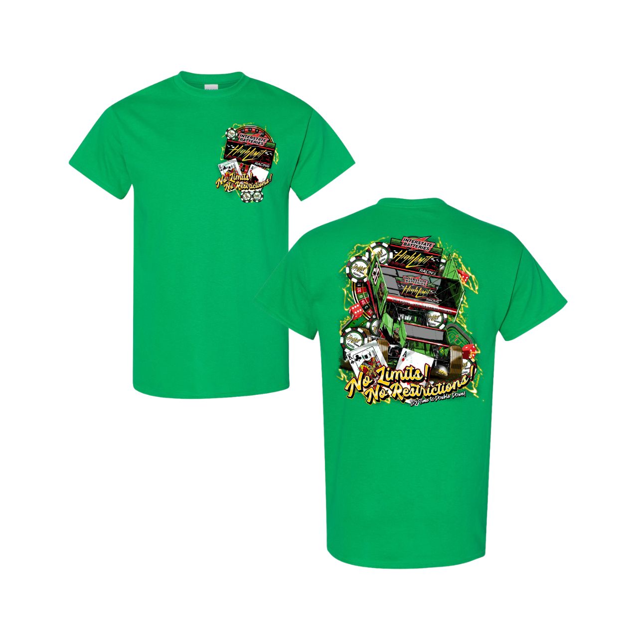 2026 No Limit No Restrictions T-Shirt - Irish Green