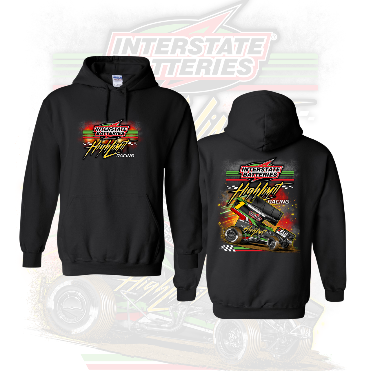 2026 Smoke Design Black Hoodie