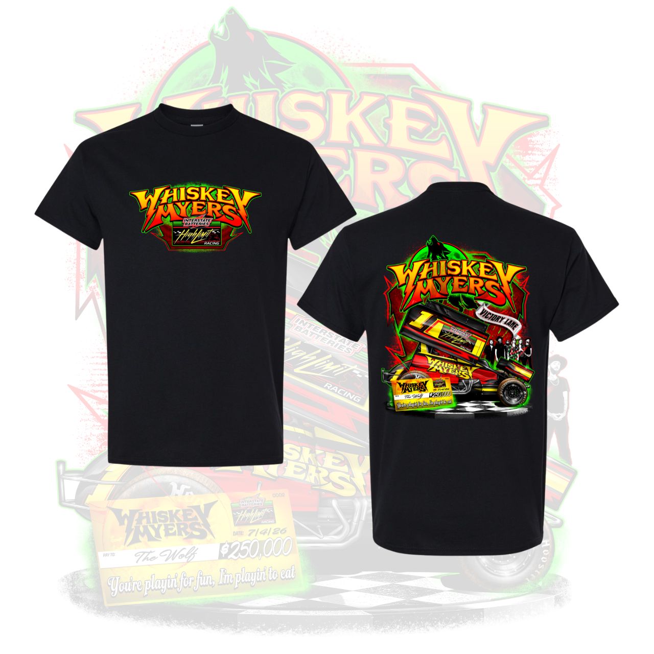 2026 Whiskey Myers Black T-Shirt