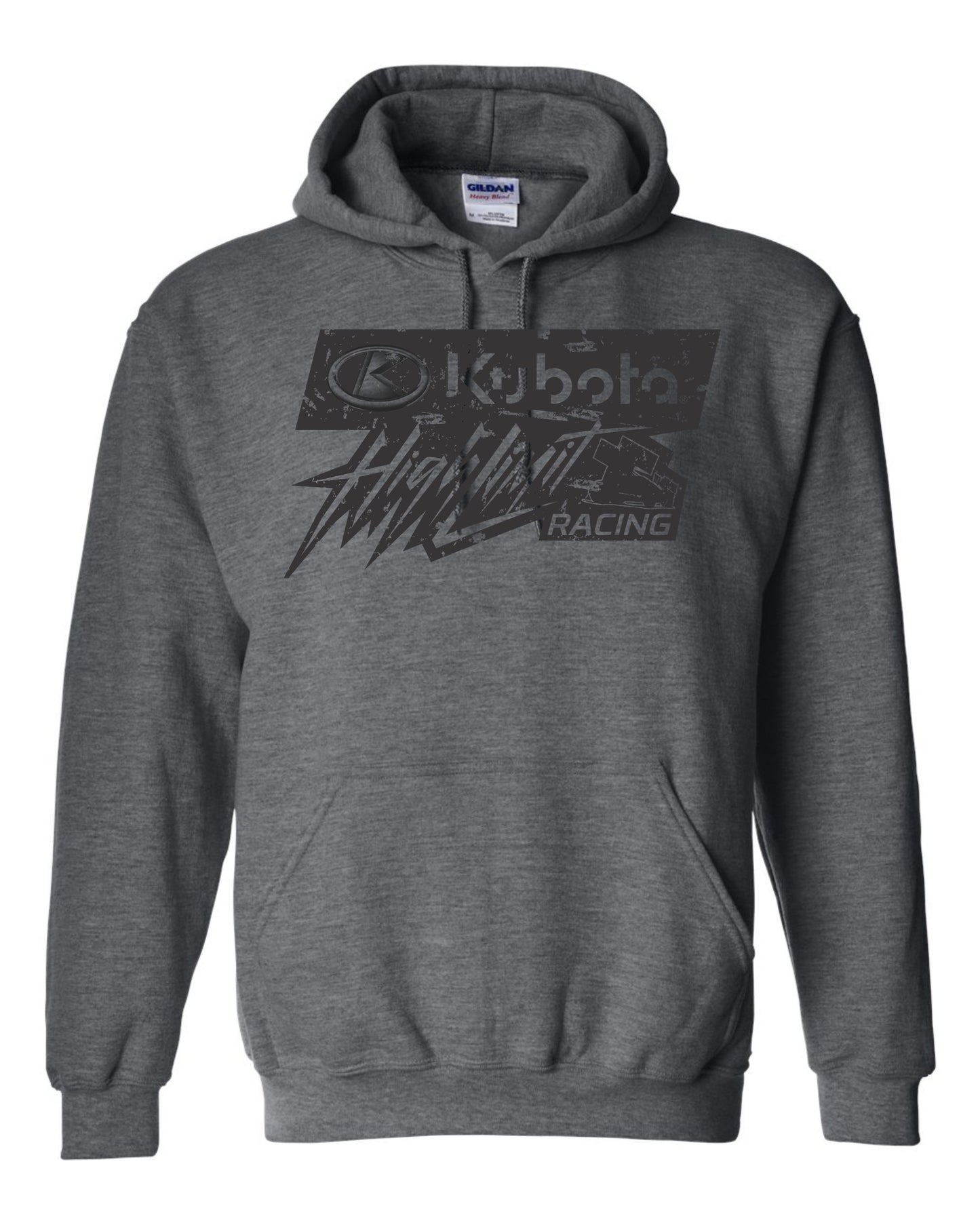 Kubota High Limit Racing Logo Fan ~ Hoodie ~ Dark Heather