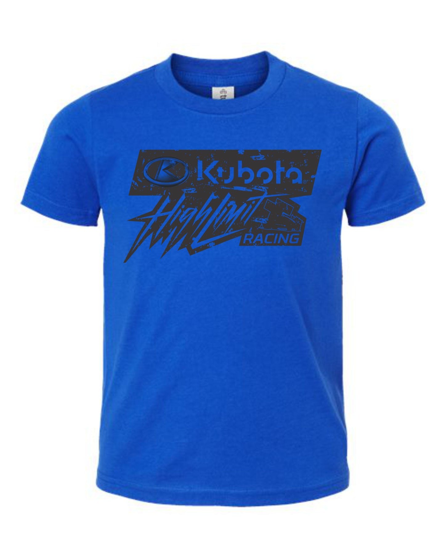 Kubota High Limit Racing Logo Fan YOUTH T-Shirt ~ Royal Blue