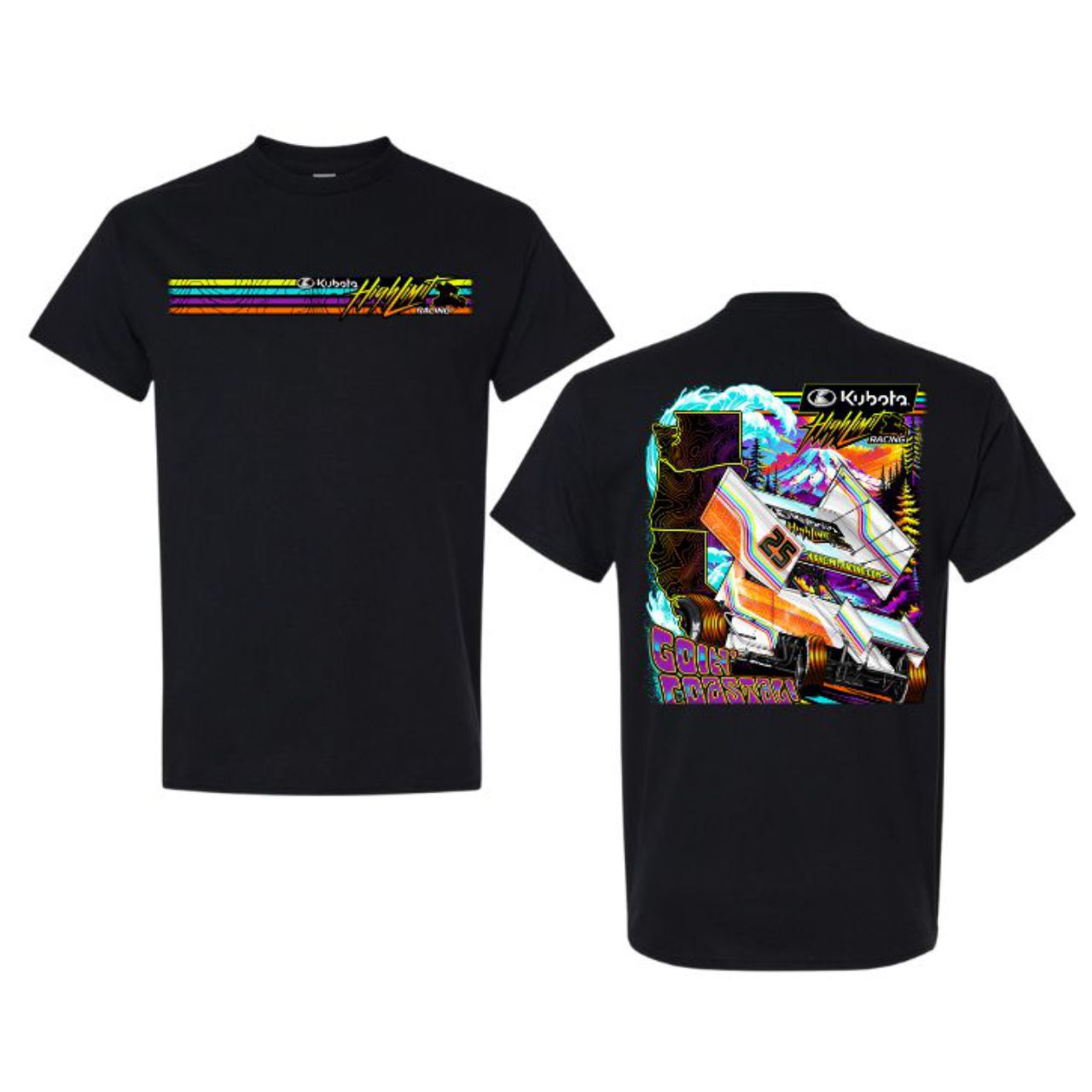 2025 West Coast - T-Shirt - Black