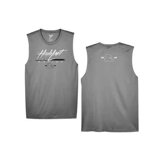 2026 Lifestyle One Design - Sport Graphite - Men's Performance Muscle Tee