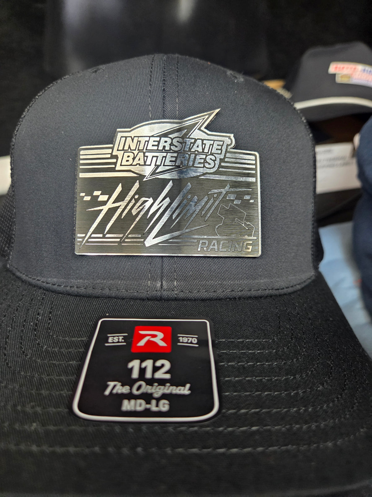 Richardson 112 Black Snapback Interstate/High Limit Patch Hat