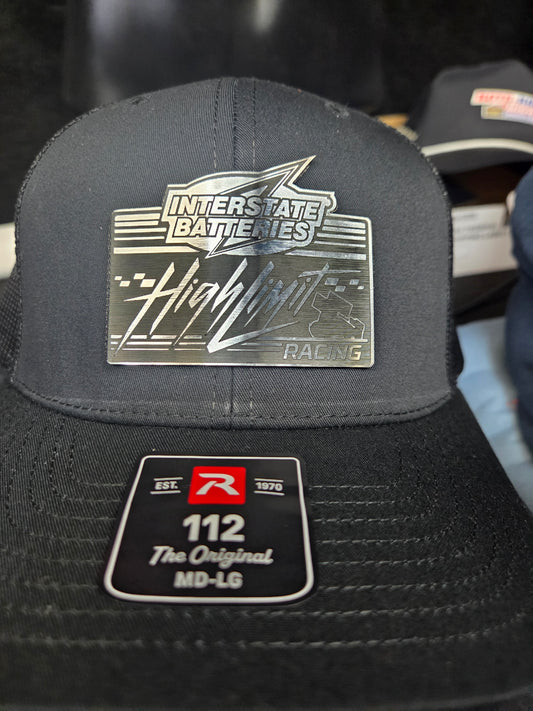 Richardson 112 Black Snapback Interstate/High Limit Patch Hat