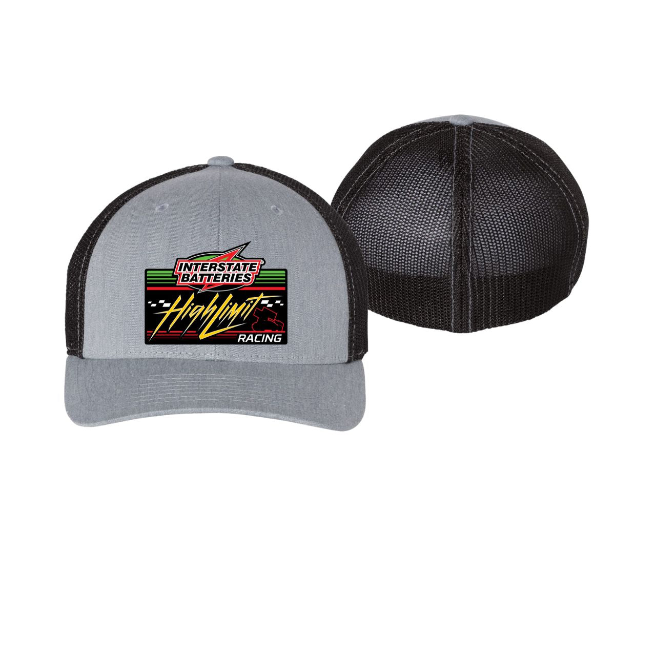 Richardson Flex Fit 110 Trucker Cap Heather Grey/Black