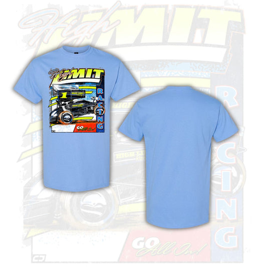2026 Neon Retro - Carolina Blue T-Shirt