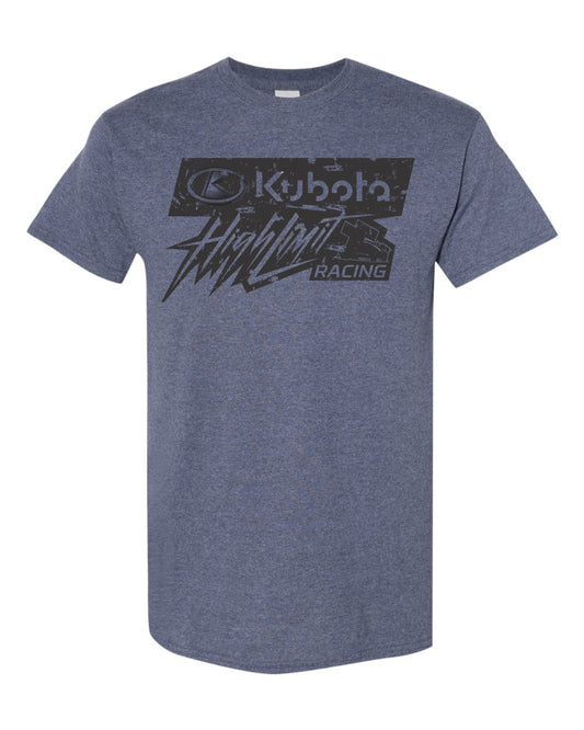 Kubota High Limit Racing Logo Fan T-Shirt ~ Heather Navy