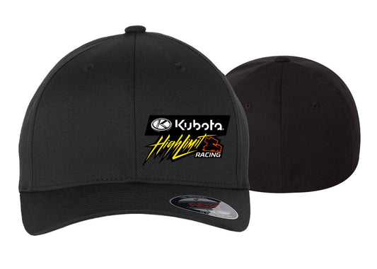 Kubota High Limit Flexfit Adult Wooly Cap 3 ~ Black