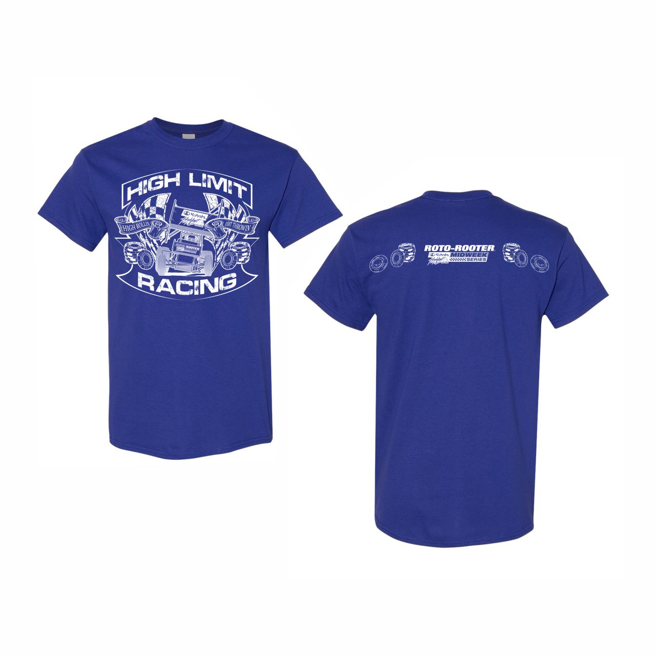 Roto-Rooter Midweek Series T-Shirt ~ Cobalt Blue