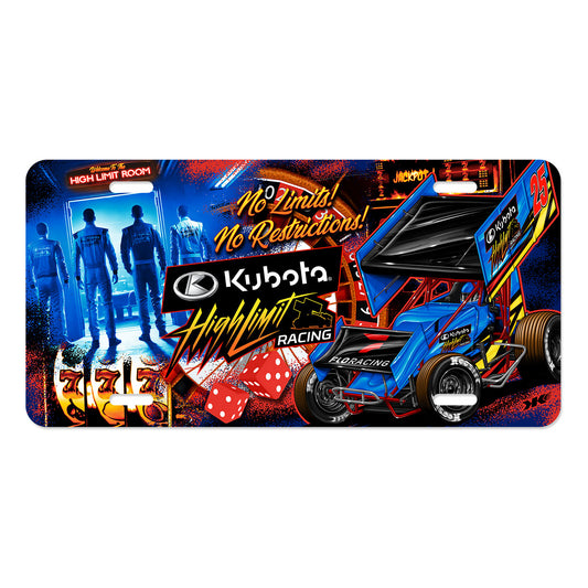 License Plate - No Limit No Restrictions