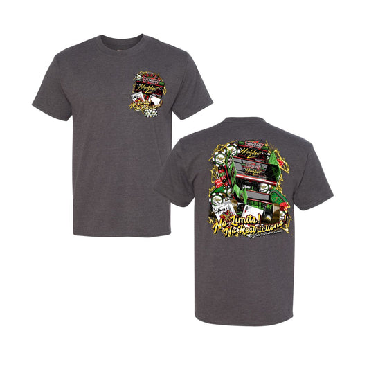 2026 No Limit No Restrictions (Tall) Charcoal Tee