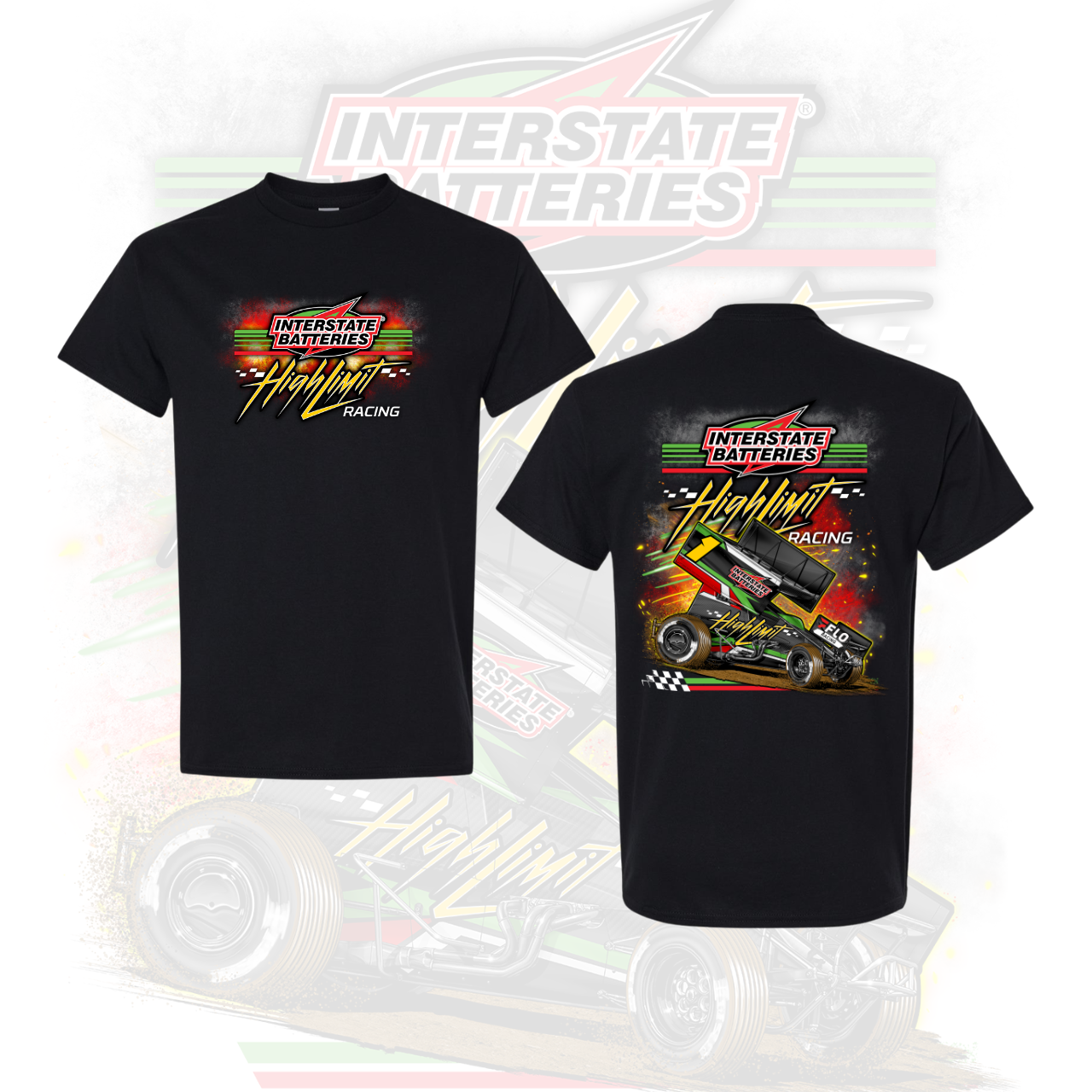 2026 Smoke Design Black T-Shirt