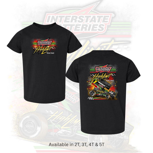 2026 Smoke Design Toddler Black T-shirt