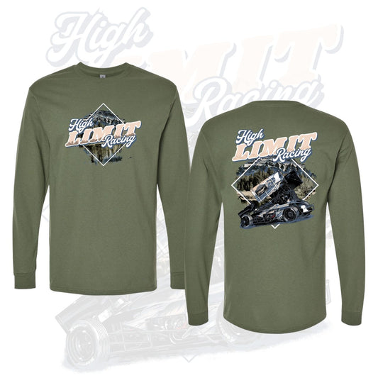 2026 West Coast - Military Green Long Sleeve T-Shirt