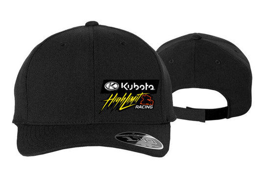 Kubota High Limit ~ Front Left Logo ~ Pro-Formance Adjustable Velcro - Black